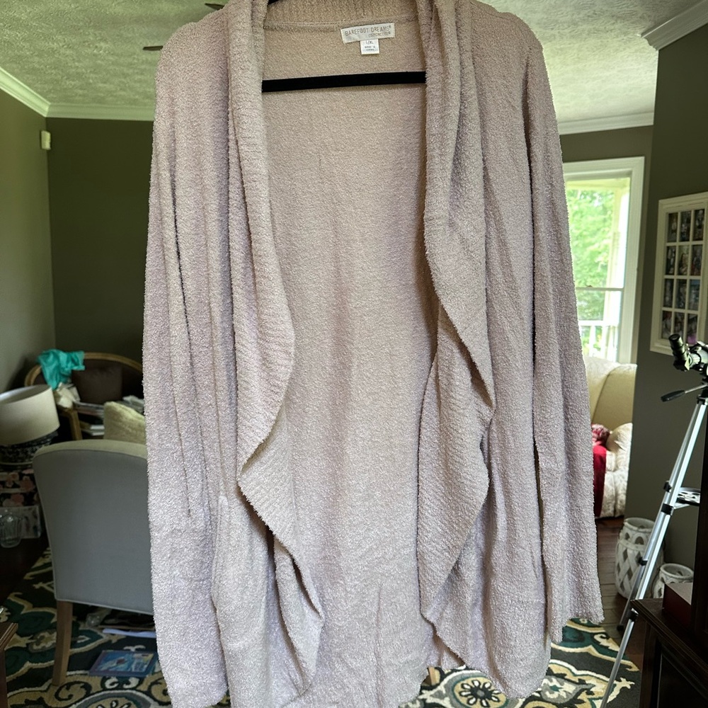 Barefoot Dreams Cozy Cardigan L/XL preowned